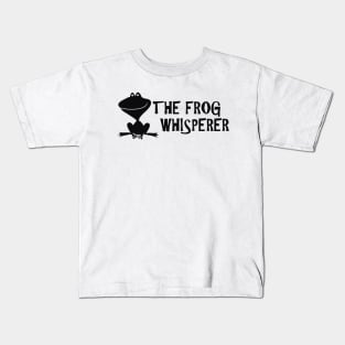 Frog - The frog whisperer Kids T-Shirt